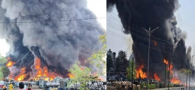 आग का तांडव: भारत माता चौक में बिजली विभाग का दफ्तर जला,दमकल की गाड़ियों ने आग पर पाया काबू, बड़ी घटना टली