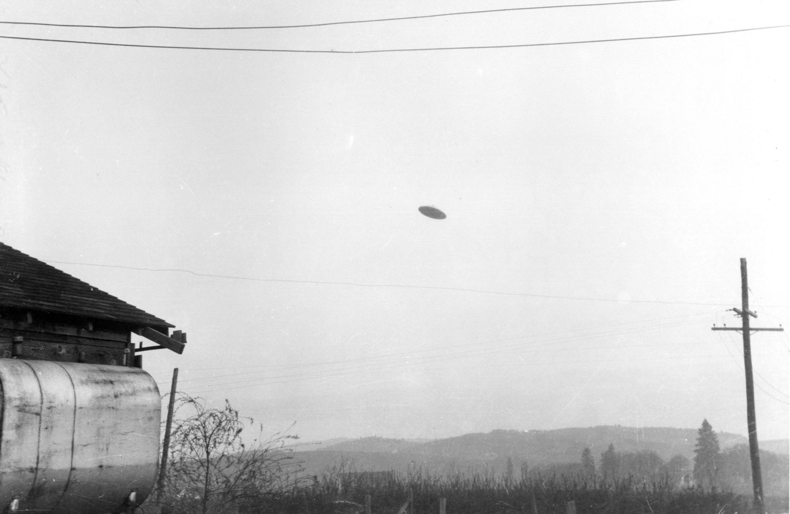 UFO farm McMinnville Oregon 1950