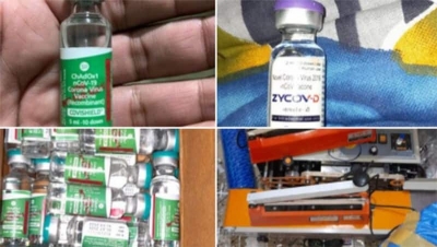 Vaccine update : वाराणसी में नकली वैक्सीन और टेस्टिंग किट जब्त: मार्केट में आने से पहले ही यूपी STF ने पकड़ी नकली वॉयल...