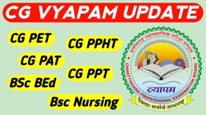 ख़बर छत्तीसगढ़ : PET, PPHT की प्रवेश परीक्षा 25 जून से, इतने तारीख तक कर सकते हैं आवेदन