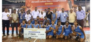 छत्तीसगढ़: नेशनल बास्केटबॉल टूर्नामेंट में राज्य की बालिका टीम ने जीता स्वर्ण पदक