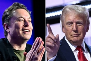 Elon Musk-Donald Trump Interview:सोशल मीडिया प्लेटफार्म एक्स के मालिक एलन मस्क ने रिपब्लिकन उम्मीदवार डोनाल्ड ट्रंप का इंटरव्यू लिया. ट्रंप ने कमला हैरिस पर निशाना साधा है.