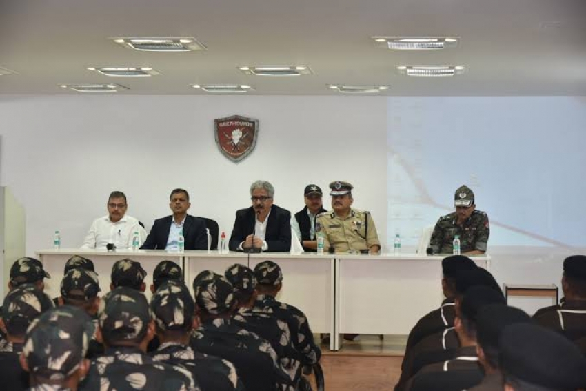 रायपुर में सुरक्षा व्यवस्था को लेकर केंद्रीय अधिकारियों का दौरा