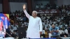विश्व कप क्रिकेट मैच का फाइनल मुकाबला देखने सीएम भूपेश बघेल पहुंचे इंडोर स्टेडियम